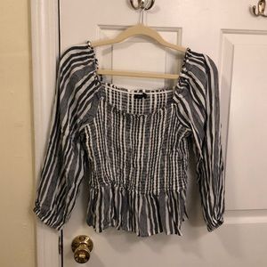 American Eagle off the shoulder top